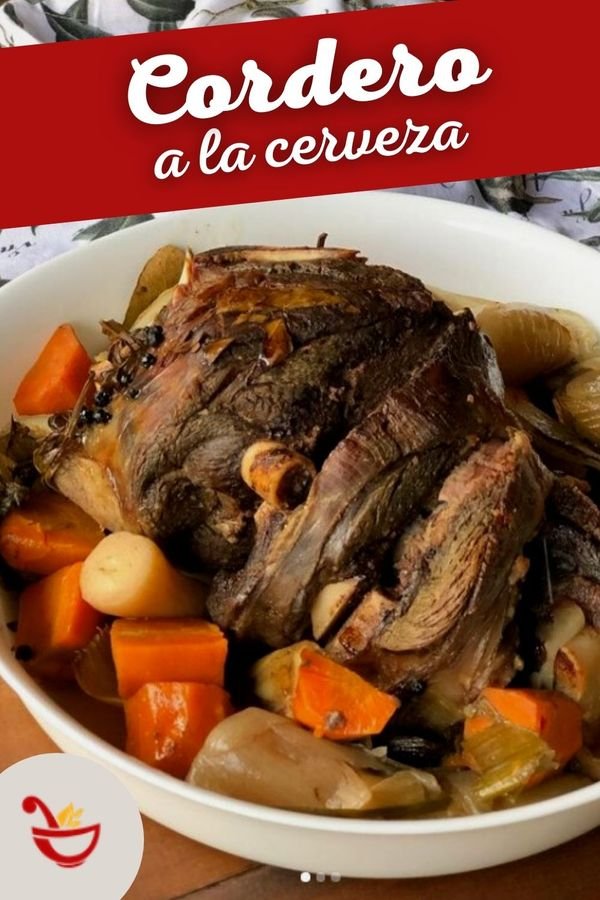 Chuletillas de cordero al horno con cerveza